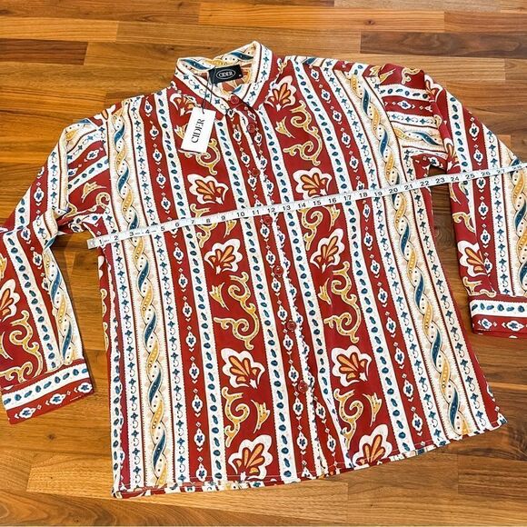 🍋 Cider • NWT! Women’s Long Sleeve Button Down Top Size M - Picture 4 of 5